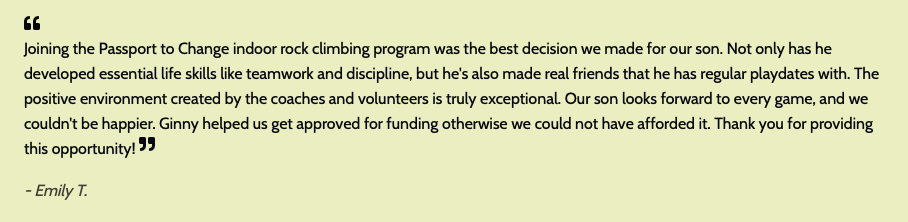 Reviews Review Testimonial Ginny passport to change vancouver ontario BC Toronto Niagara Falls parents financial assistance sports Reviews Review Testimonial Ginny passport to change vancouver ontario BC Toronto Niagara Falls parents financial assistance sports