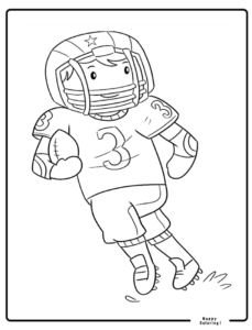 Sports-Football-Player-Number-3-Running-with-Football